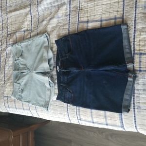 Two pairs of old navy shorts